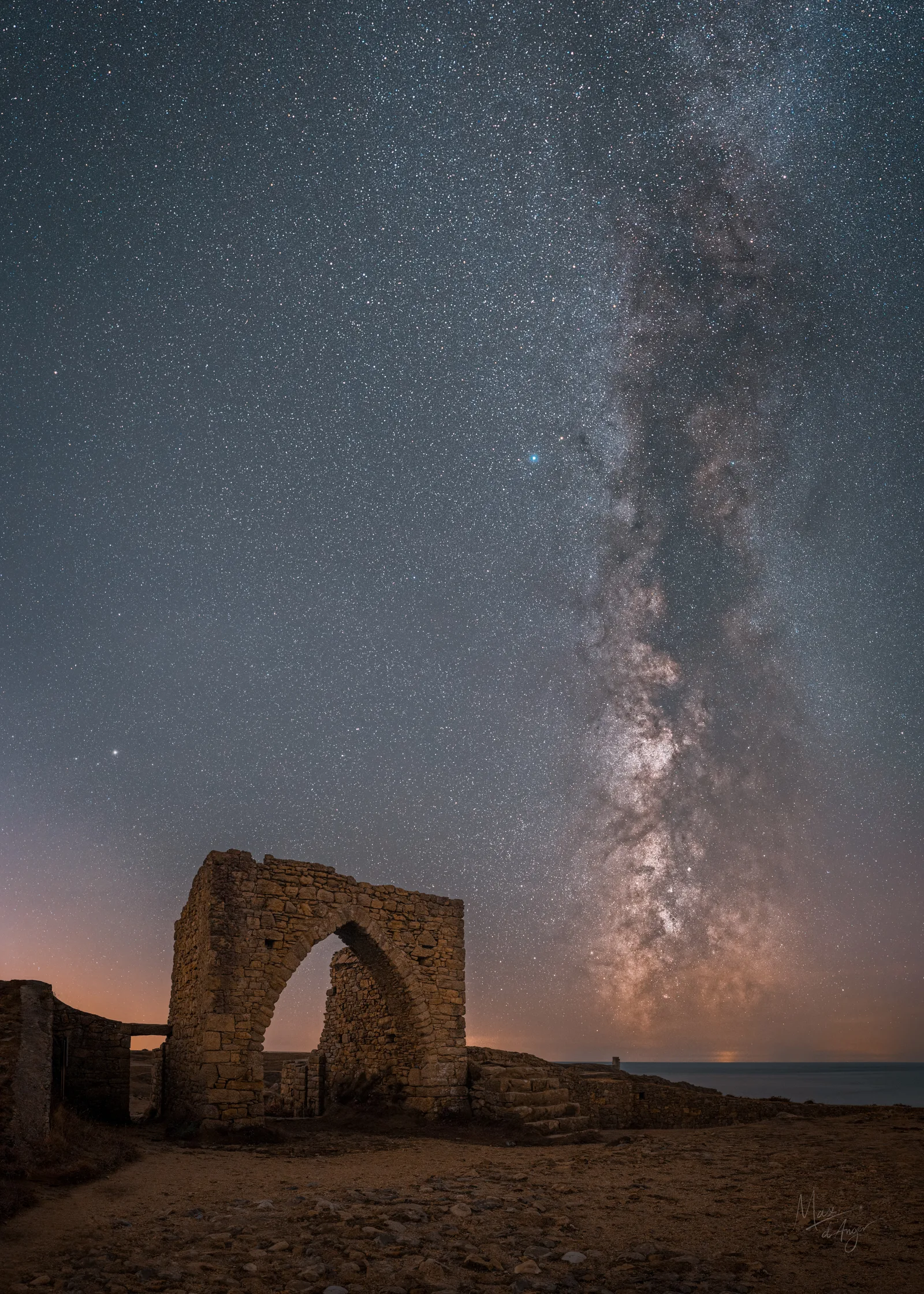 Grosnez Castle - Milky Way